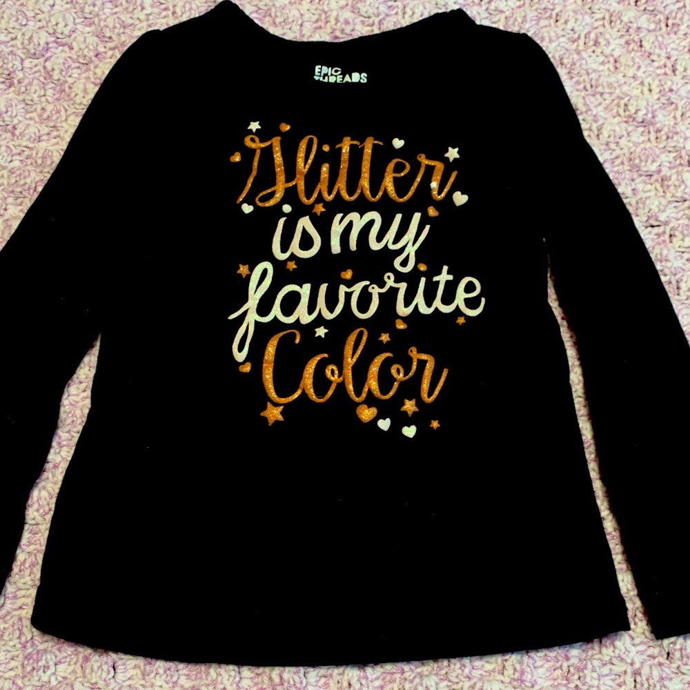 Black Long Sleeve Tee